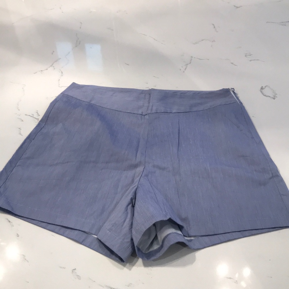 Blue shorts